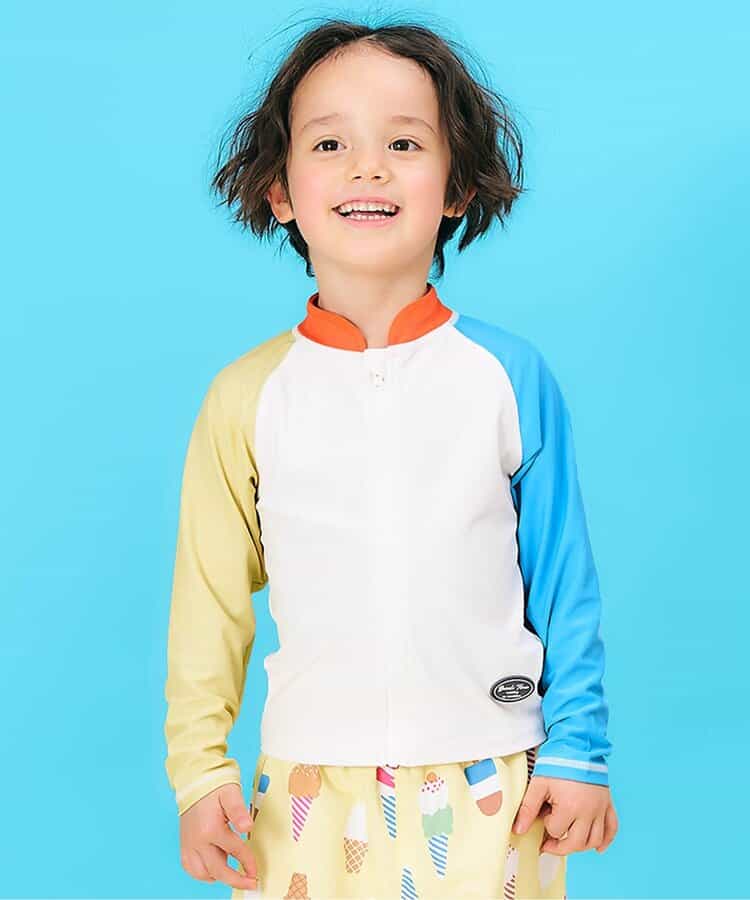 日本童裝 apres les cours 泳衣外套 80-130cm 男童款 夏季 夏日玩水泳衣特輯