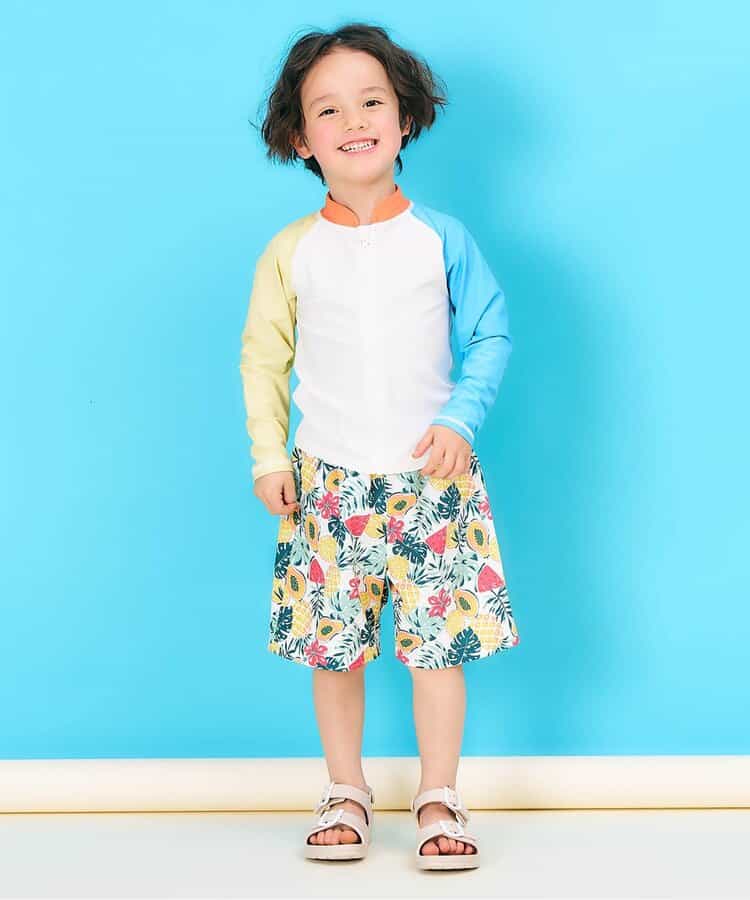 日本童裝 apres les cours 泳衣外套 80-130cm 男童款 夏季 夏日玩水泳衣特輯