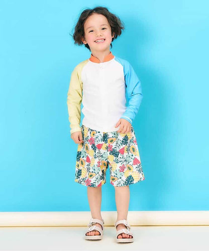 日本童裝 apres les cours 泳衣外套 80-130cm 男童款 夏季 夏日玩水泳衣特輯