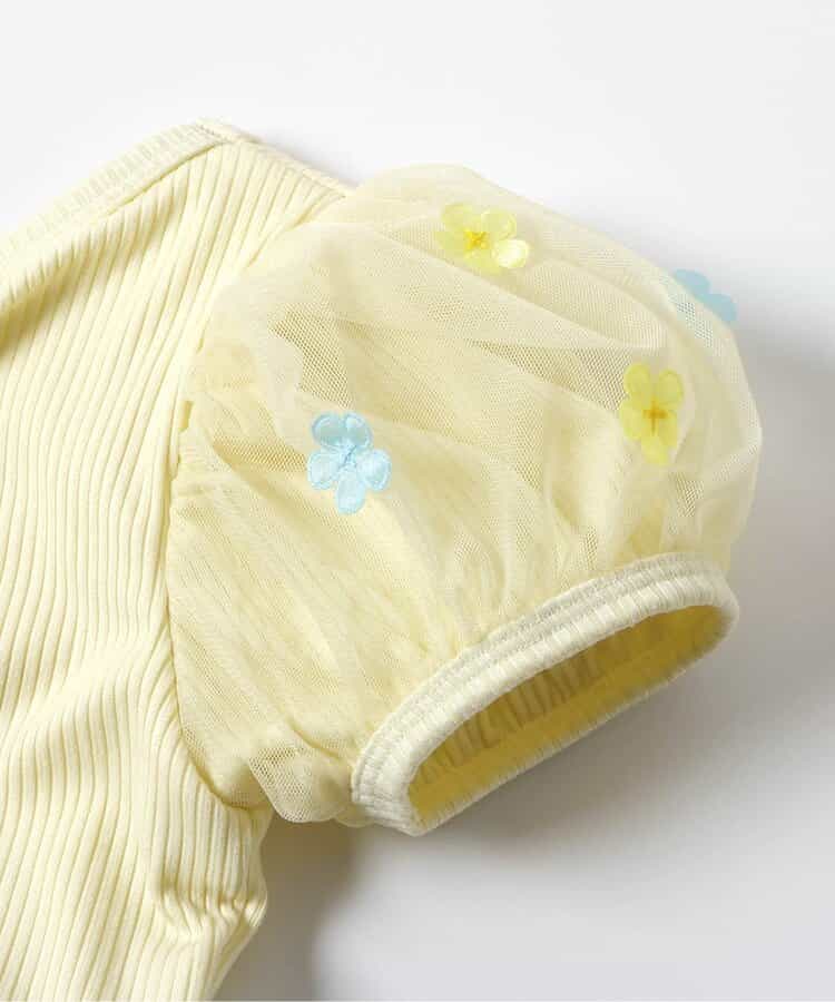 日本童裝 apres les cours 網紗連體泳衣 80-140cm 女童款 夏季 夏日玩水泳衣特輯