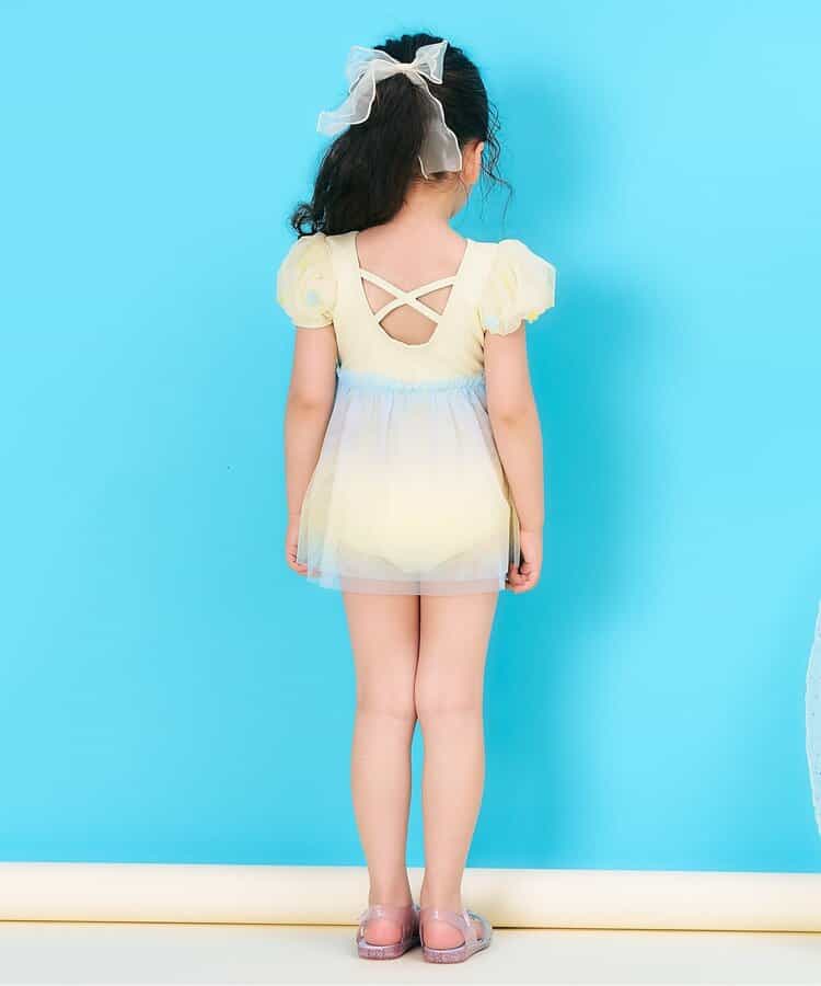日本童裝 apres les cours 網紗連體泳衣 80-140cm 女童款 夏季 夏日玩水泳衣特輯