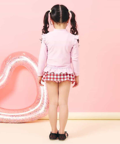 日本童裝 apres les cours 泳衣外套 80-140cm 女童款 夏季 夏日玩水泳衣特輯