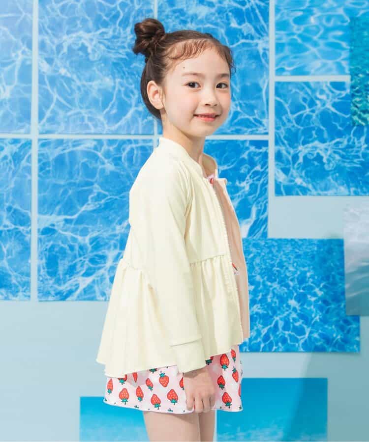 日本童裝 BREEZE 泳衣外套 80-140cm 女童款 夏季 夏日玩水泳衣特輯