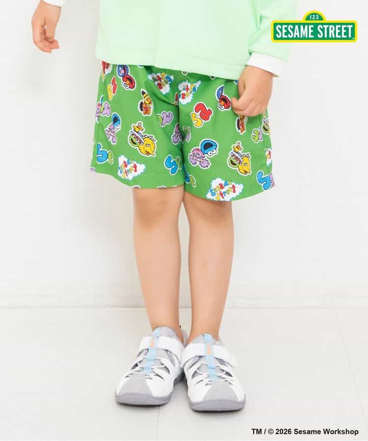 日本童裝 BREEZE x SESAME STREET 防UV 沙灘泳褲 80-140cm 男童款 夏季 PANTS 夏日玩水泳衣特輯