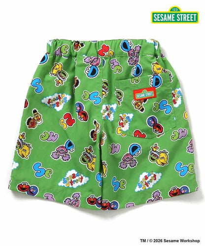 日本童裝 BREEZE x SESAME STREET 防UV 沙灘泳褲 80-140cm 男童款 夏季 PANTS 夏日玩水泳衣特輯
