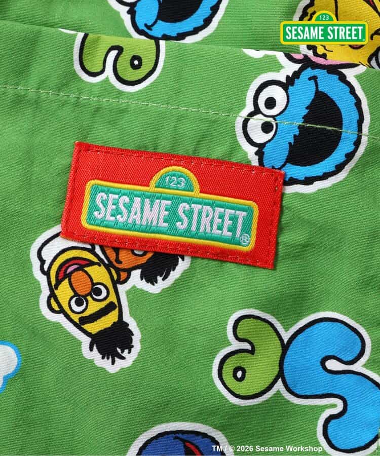 日本童裝 BREEZE x SESAME STREET 防UV 沙灘泳褲 80-140cm 男童款 夏季 PANTS 夏日玩水泳衣特輯