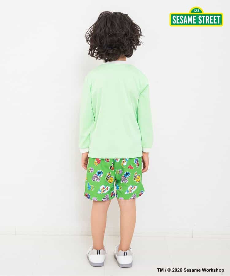 日本童裝 BREEZE x SESAME STREET 防UV 沙灘泳褲 80-140cm 男童款 夏季 PANTS 夏日玩水泳衣特輯