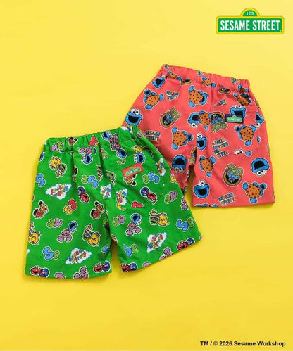 日本童裝 BREEZE x SESAME STREET 防UV 沙灘泳褲 80-140cm 男童款 夏季 PANTS 夏日玩水泳衣特輯