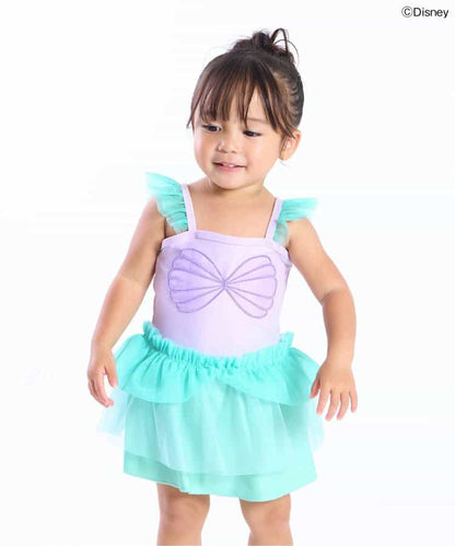 日本童裝 Ampersand x Disney 連體泳衣 80-130cm 女童款 夏季 夏日玩水泳衣特輯