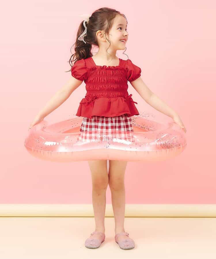 日本童裝 apres les cours 泳衣兩件套裝 80-140cm 女童款 夏季 夏日玩水泳衣特輯