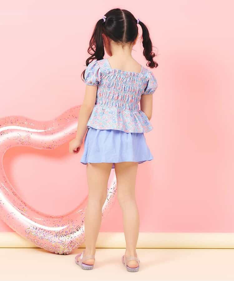 日本童裝 apres les cours 泳衣兩件套裝 80-140cm 女童款 夏季 夏日玩水泳衣特輯