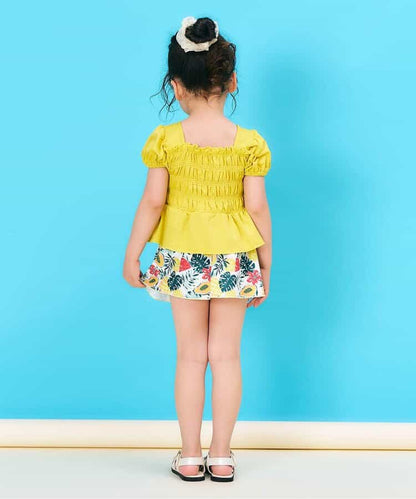 日本童裝 apres les cours 泳衣兩件套裝 80-140cm 女童款 夏季 夏日玩水泳衣特輯