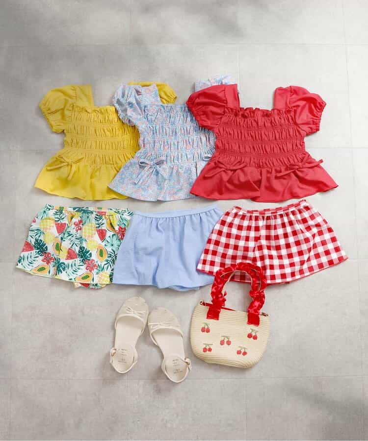 日本童裝 apres les cours 泳衣兩件套裝 80-140cm 女童款 夏季 夏日玩水泳衣特輯