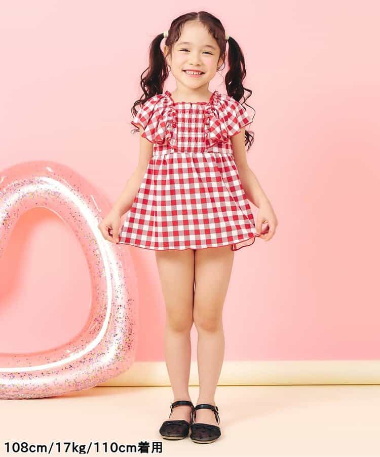 日本童裝 apres les cours 連身泳衣 80-140cm 女童款 夏季 夏日玩水泳衣特輯