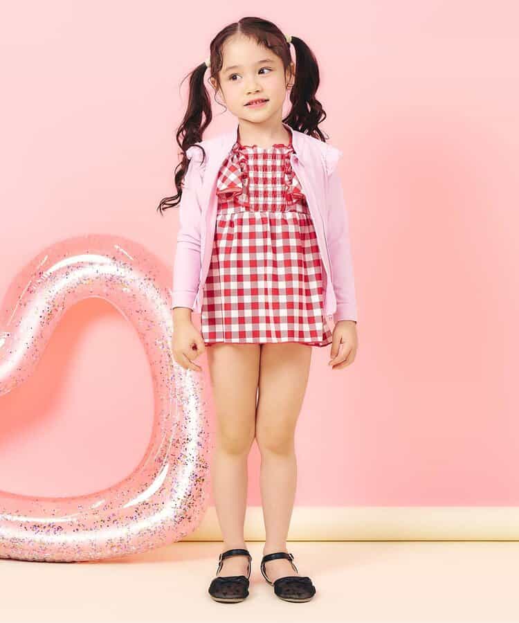 日本童裝 apres les cours 連身泳衣 80-140cm 女童款 夏季 夏日玩水泳衣特輯