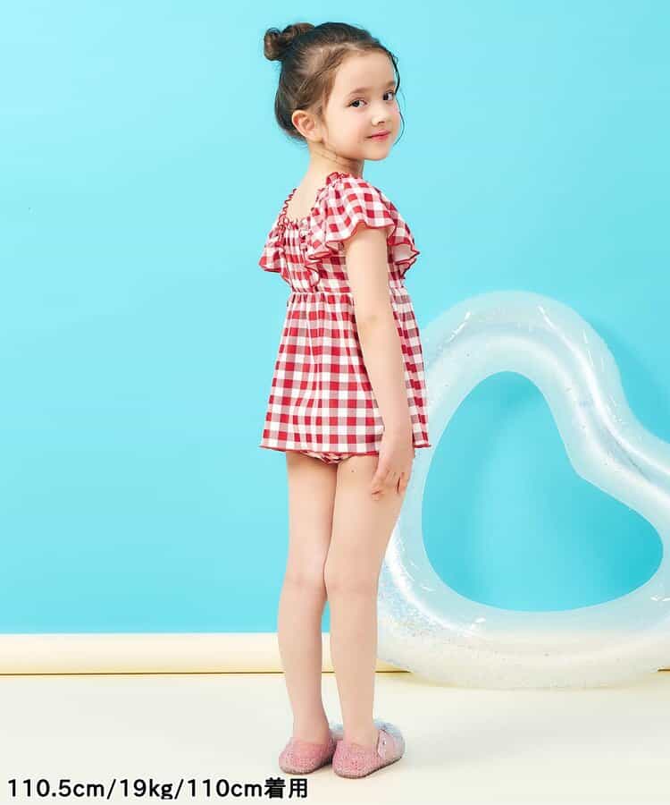 日本童裝 apres les cours 連身泳衣 80-140cm 女童款 夏季 夏日玩水泳衣特輯
