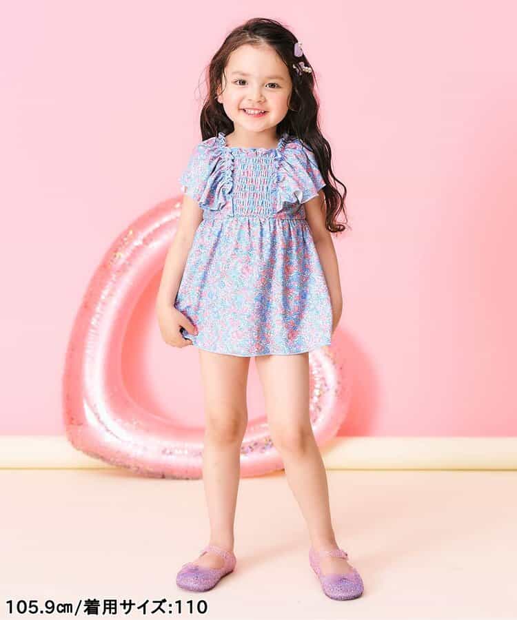 日本童裝 apres les cours 連身泳衣 80-140cm 女童款 夏季 夏日玩水泳衣特輯