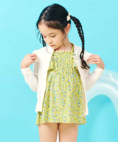 日本童裝 apres les cours 連身泳衣 80-140cm 女童款 夏季 夏日玩水泳衣特輯