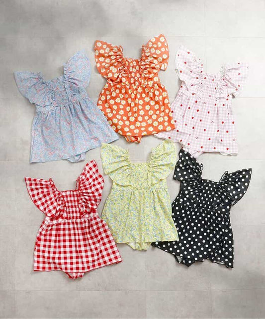 日本童裝 apres les cours 連身泳衣 80-140cm 女童款 夏季 夏日玩水泳衣特輯