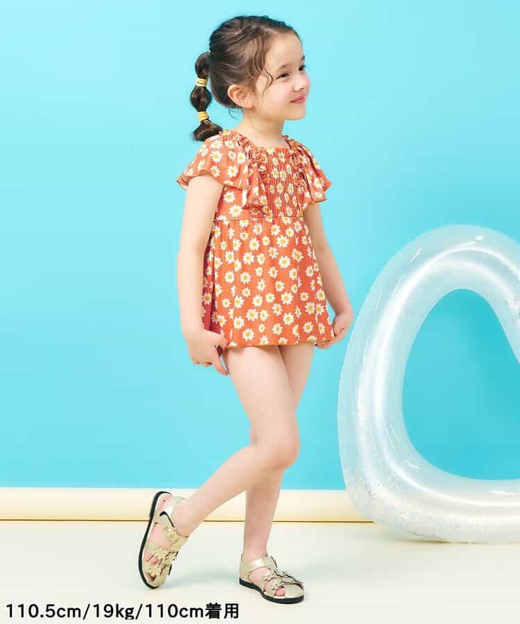 日本童裝 apres les cours 連身泳衣 80-140cm 女童款 夏季 夏日玩水泳衣特輯