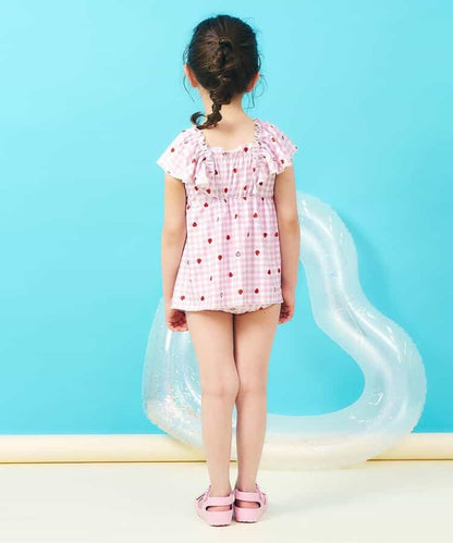日本童裝 apres les cours 連身泳衣 80-140cm 女童款 夏季 夏日玩水泳衣特輯
