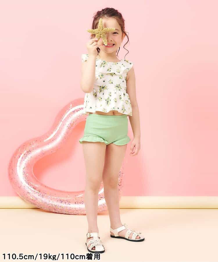 日本童裝 apres les cours 連身泳衣 80-140cm 女童款 夏季 夏日玩水泳衣特輯