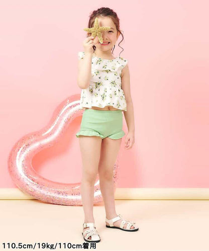 日本童裝 apres les cours 連身泳衣 80-140cm 女童款 夏季 夏日玩水泳衣特輯