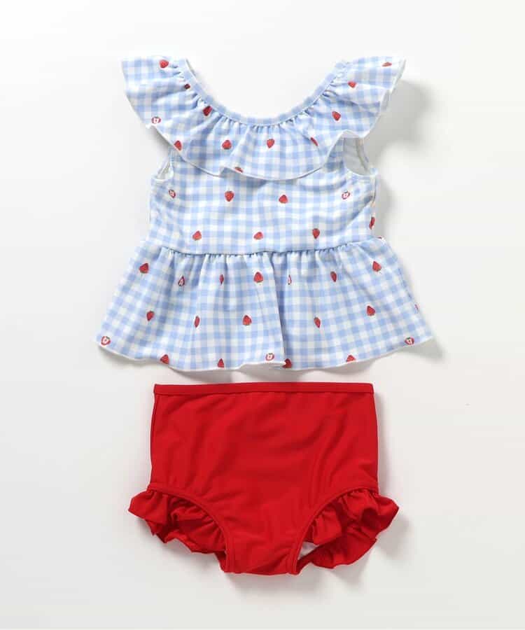 日本童裝 apres les cours 連身泳衣 80-140cm 女童款 夏季 夏日玩水泳衣特輯