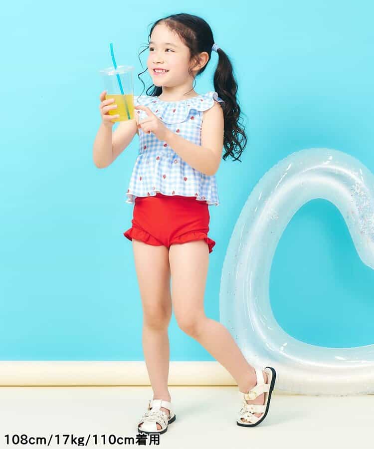 日本童裝 apres les cours 連身泳衣 80-140cm 女童款 夏季 夏日玩水泳衣特輯