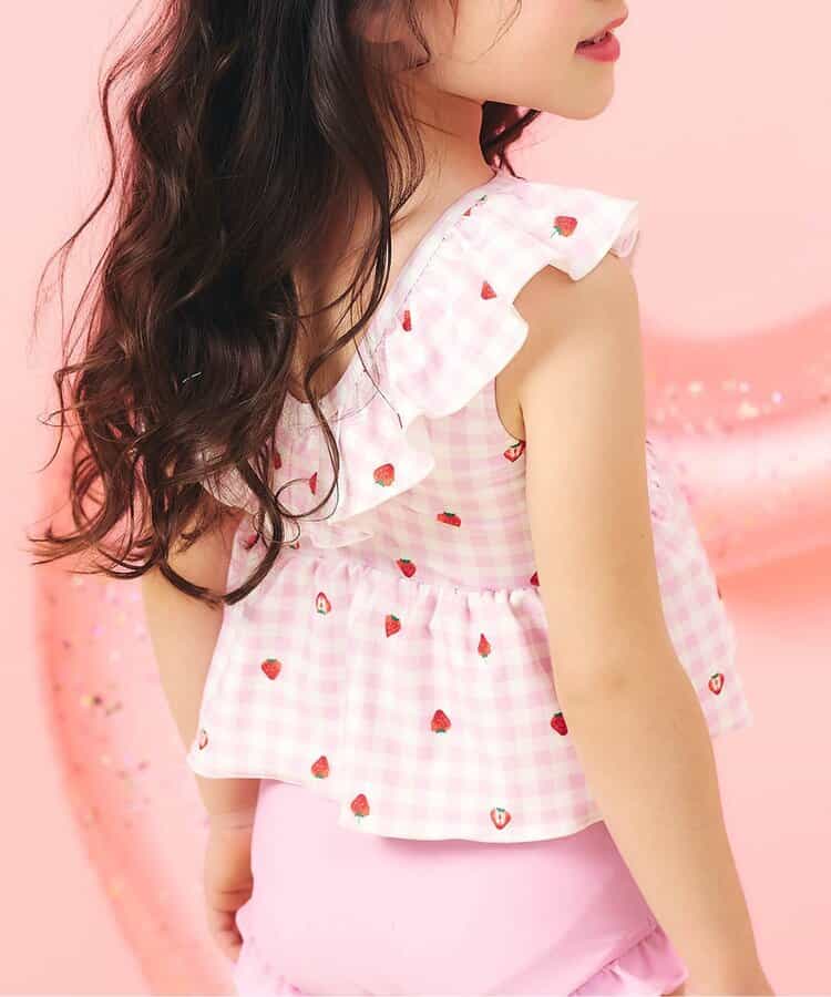 日本童裝 apres les cours 連身泳衣 80-140cm 女童款 夏季 夏日玩水泳衣特輯