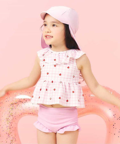 日本童裝 apres les cours 連身泳衣 80-140cm 女童款 夏季 夏日玩水泳衣特輯