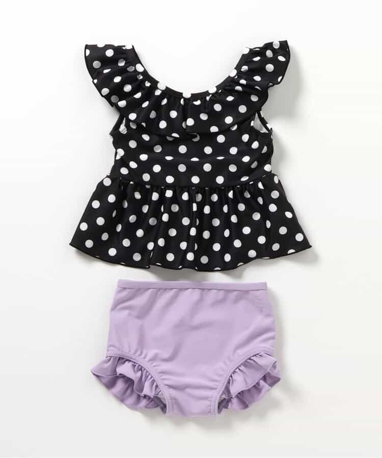 日本童裝 apres les cours 連身泳衣 80-140cm 女童款 夏季 夏日玩水泳衣特輯