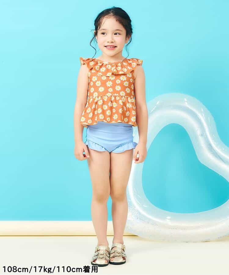 日本童裝 apres les cours 連身泳衣 80-140cm 女童款 夏季 夏日玩水泳衣特輯