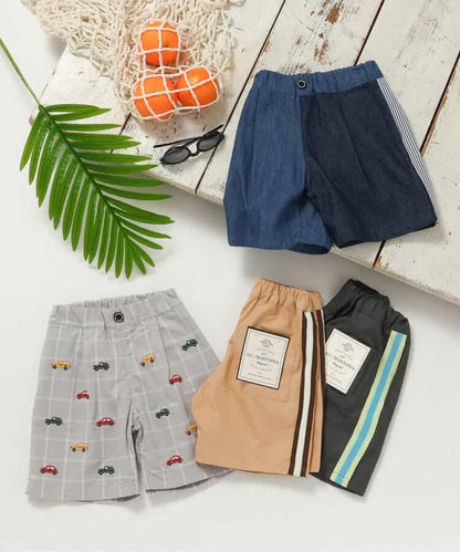 日本童裝 apres les cours 休閒短褲 80-130cm 男童款 夏季 PANTS