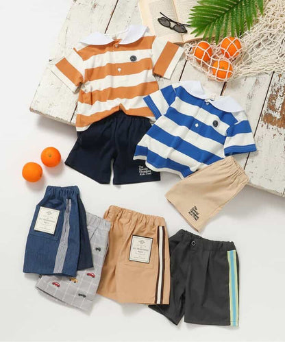 日本童裝 apres les cours 休閒短褲 80-130cm 男童款 夏季 PANTS