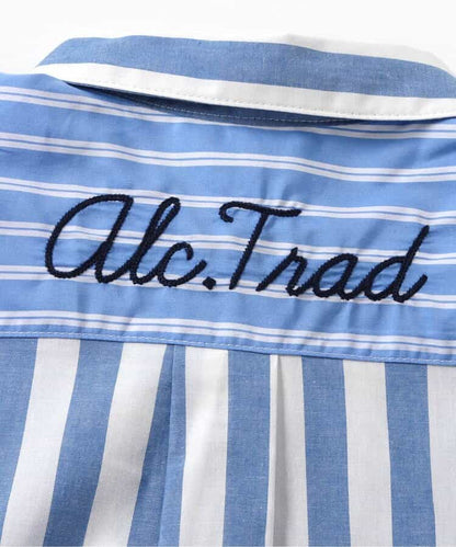 日本童裝 apres les cours 格仔條紋襯衫 80-130cm 男童款 夏季 TOPS