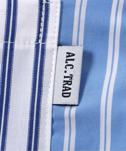日本童裝 apres les cours 格仔條紋襯衫 80-130cm 男童款 夏季 TOPS