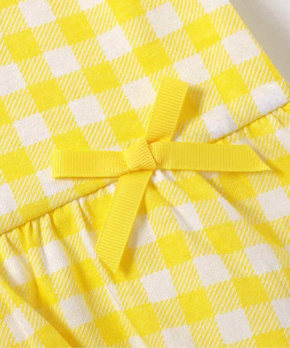 日本童裝 apres les cours 荷葉邊泡泡袖上衣 80-140cm 女童款 夏季 TOPS