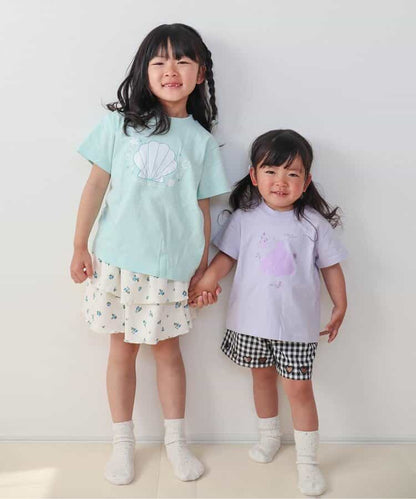 日本童裝 apres les cours 印花上衣 80-140cm 男童款/女童款 夏季 TOPS