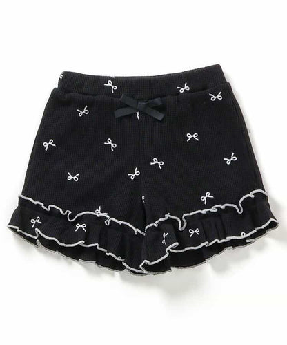 日本童裝 apres les cours 華夫格短褲 80-140cm 女童款 夏季 PANTS