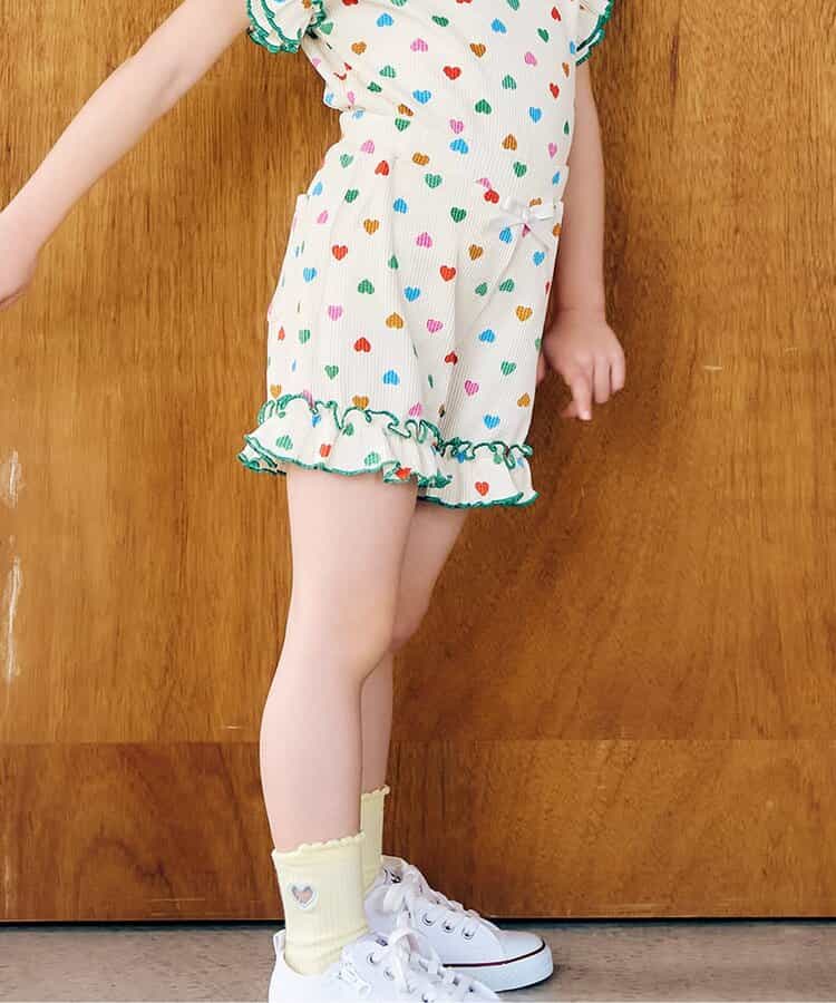日本童裝 apres les cours 華夫格短褲 80-140cm 女童款 夏季 PANTS