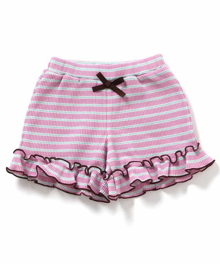 日本童裝 apres les cours 華夫格短褲 80-140cm 女童款 夏季 PANTS