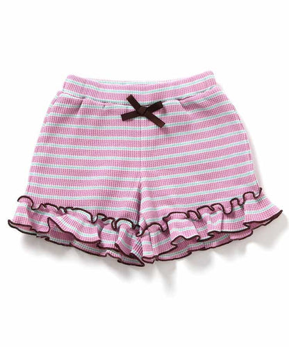 日本童裝 apres les cours 華夫格短褲 80-140cm 女童款 夏季 PANTS