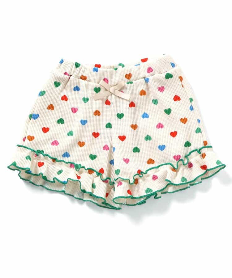 日本童裝 apres les cours 華夫格短褲 80-140cm 女童款 夏季 PANTS