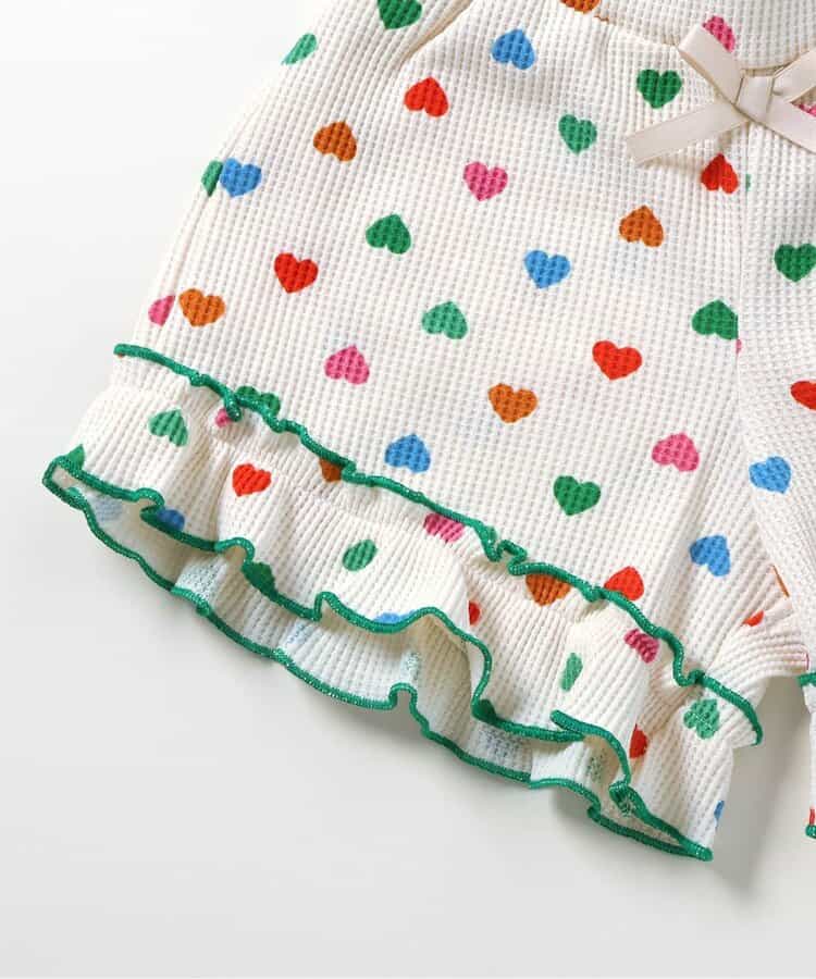日本童裝 apres les cours 華夫格短褲 80-140cm 女童款 夏季 PANTS