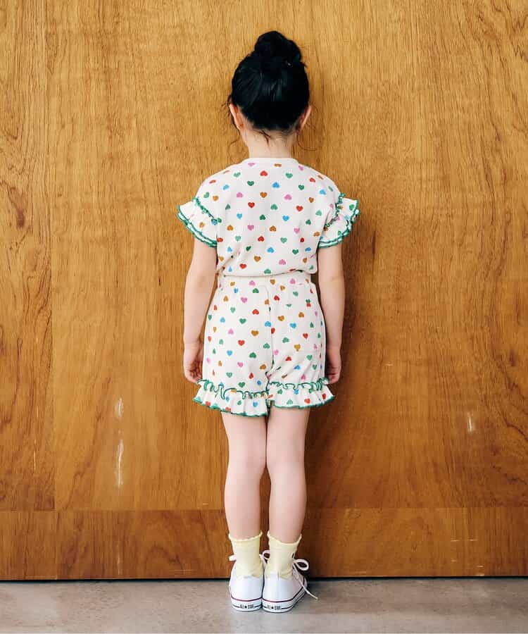 日本童裝 apres les cours 華夫格短褲 80-140cm 女童款 夏季 PANTS