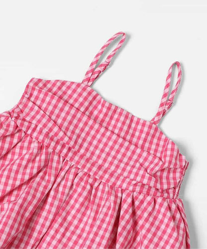 日本童裝 apres les cours 吊帶泡泡衫 90-140cm 女童款 夏季 TOPS