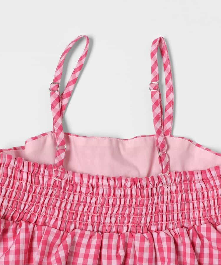 日本童裝 apres les cours 吊帶泡泡衫 90-140cm 女童款 夏季 TOPS