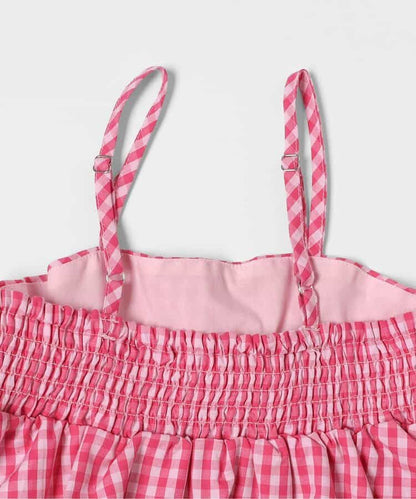 日本童裝 apres les cours 吊帶泡泡衫 90-140cm 女童款 夏季 TOPS