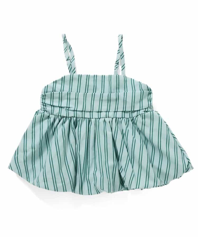 日本童裝 apres les cours 吊帶泡泡衫 90-140cm 女童款 夏季 TOPS